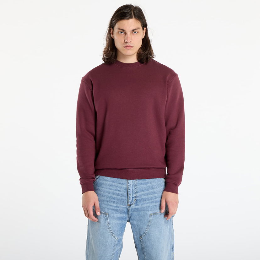 Mikina Urban Classics Sweatshirt Crewneck XL Vínová | TB014E-01151