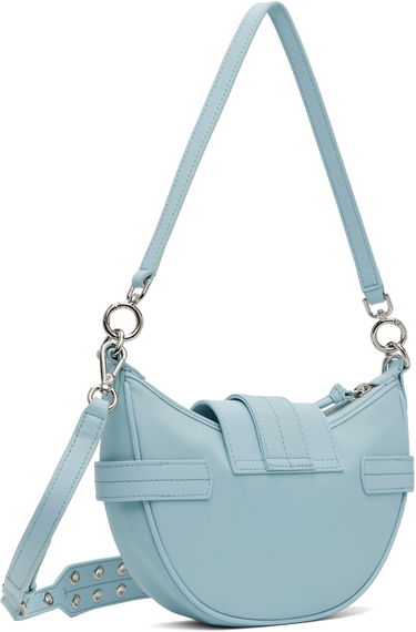 Taška cez rameno GANNI GANNI Bucky Small Crossbody Bag Modrá | A6463, 2