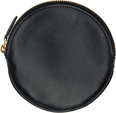 Peňaženka The Row Round Leather Coin Pouch Čierna | W1733-L108, 1