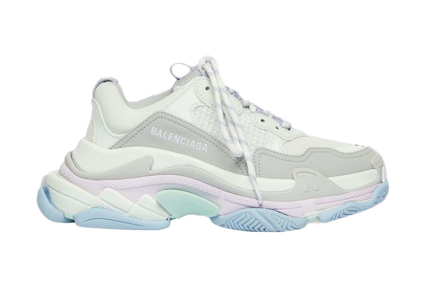 Tenisky a topánky Balenciaga Triple S Pastels W Biela | 524039W2CA19045, 0