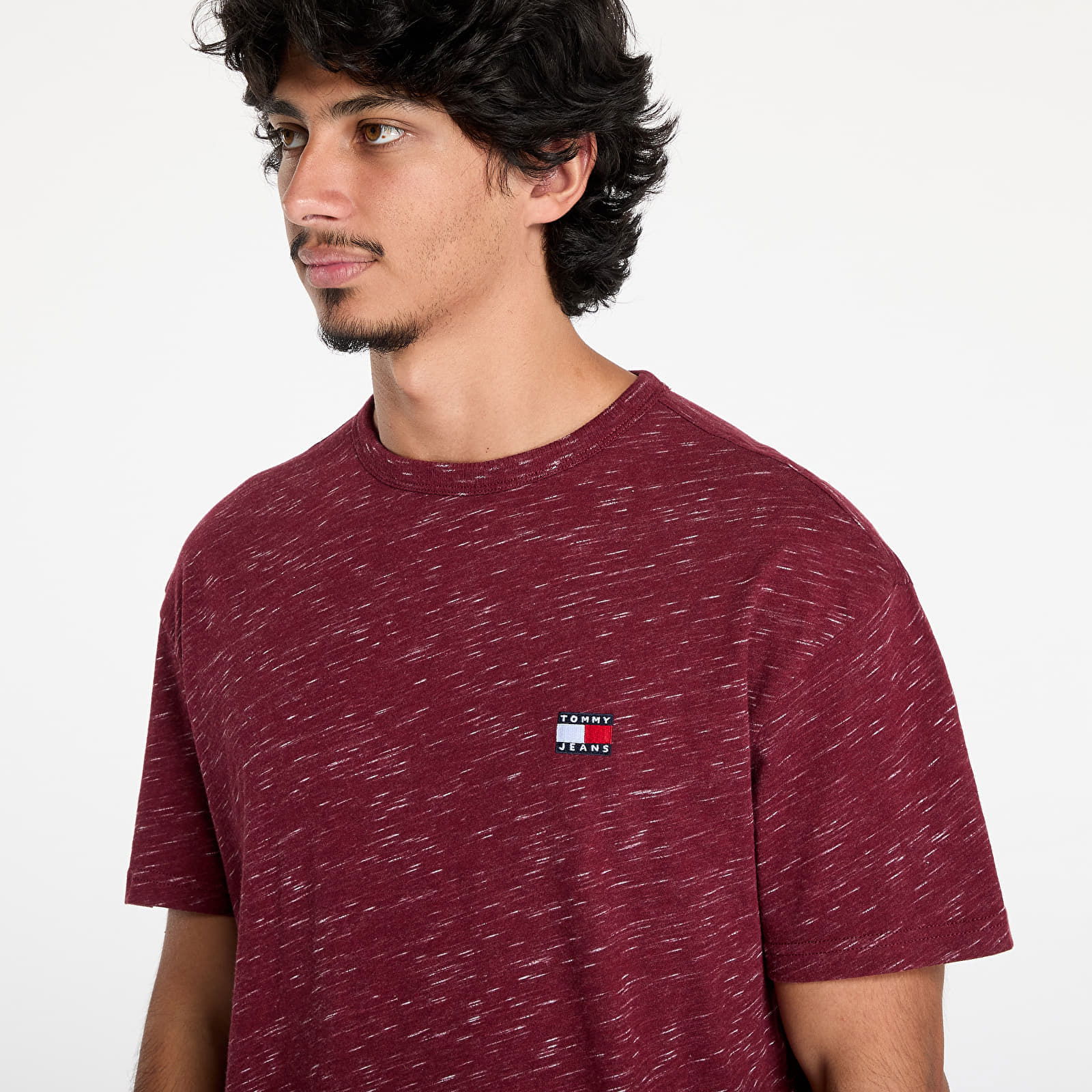 Regular Badge Tee Deep Rouge