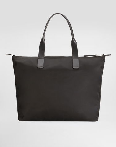 Tote bag Dolce & Gabbana Dolce & Gabbana Nylon and Calfskin Shopping Tote Čierna | BM2375AN4218B956, 2