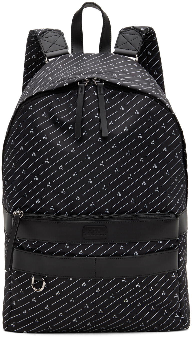 Batoh A.P.C. Miles Backpack Čierna | PAAFJ-H62225