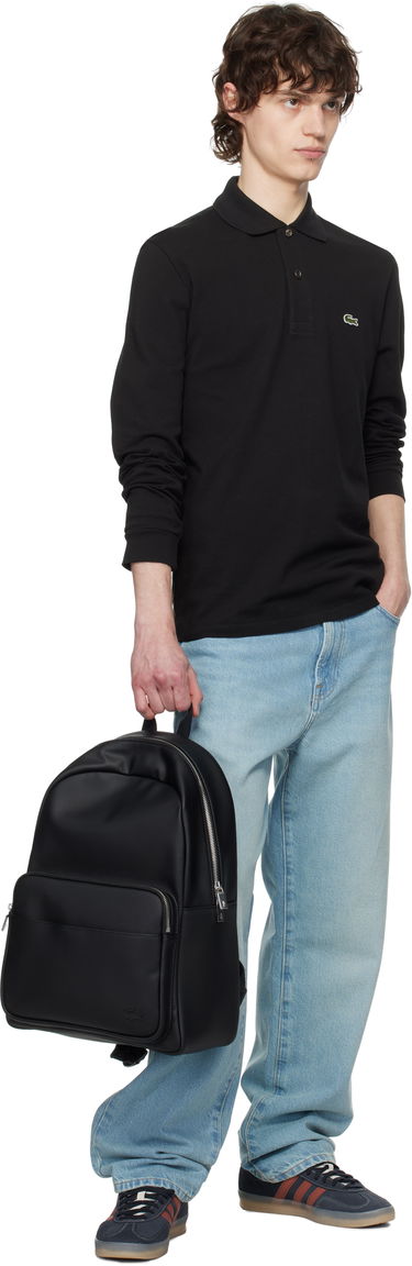 Batoh Lacoste Petit Piqué Backpack Čierna | NH4430HC_000, 4