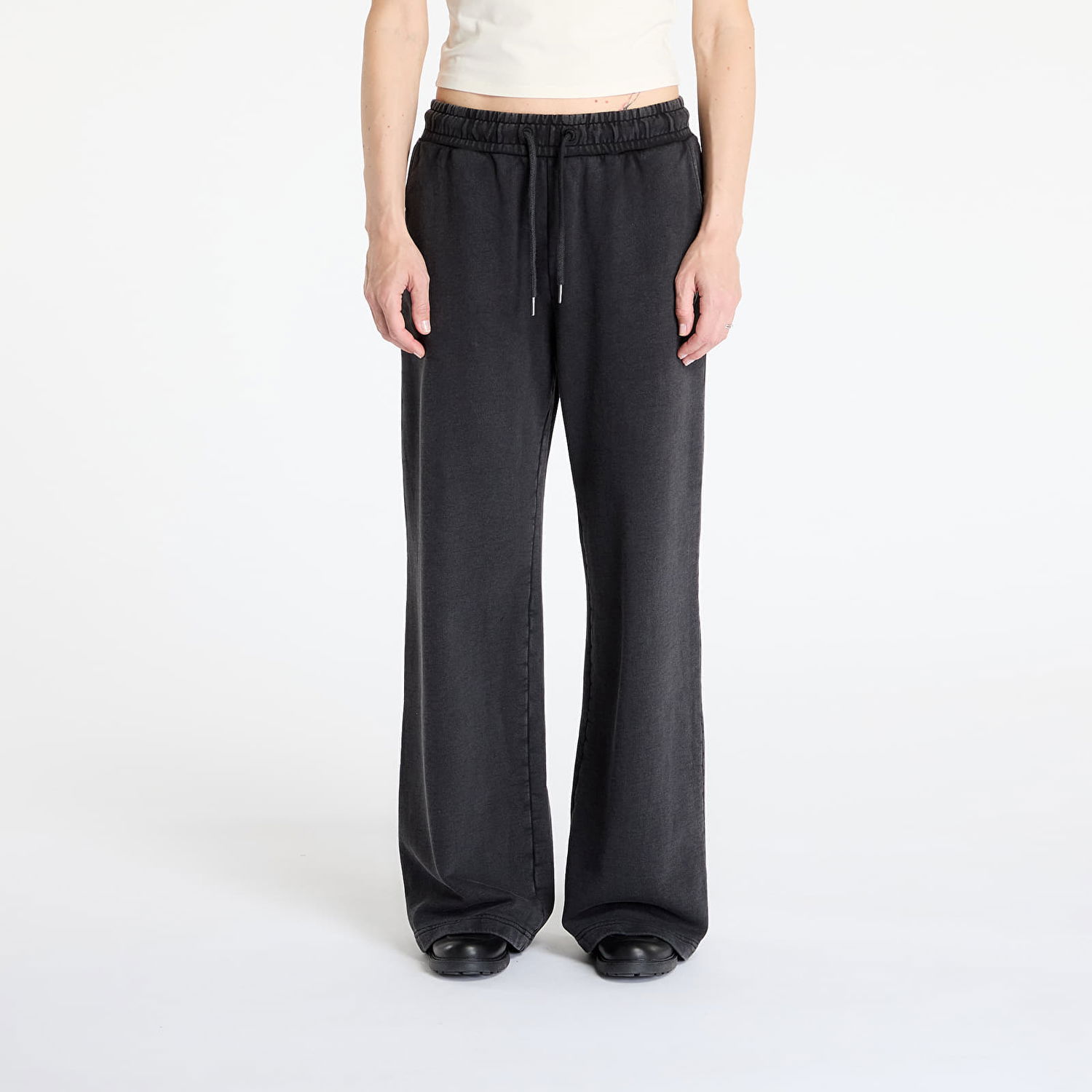 Tepláky GUESS GUESS Originals Eco Triangle Sweatpants Čierna | W5RB70K68I1-JTMU, 0