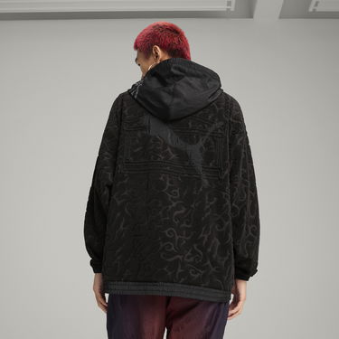 Mikina Puma PUMA x ARIES Embossed Hoodie Čierna | 629494_01, 3