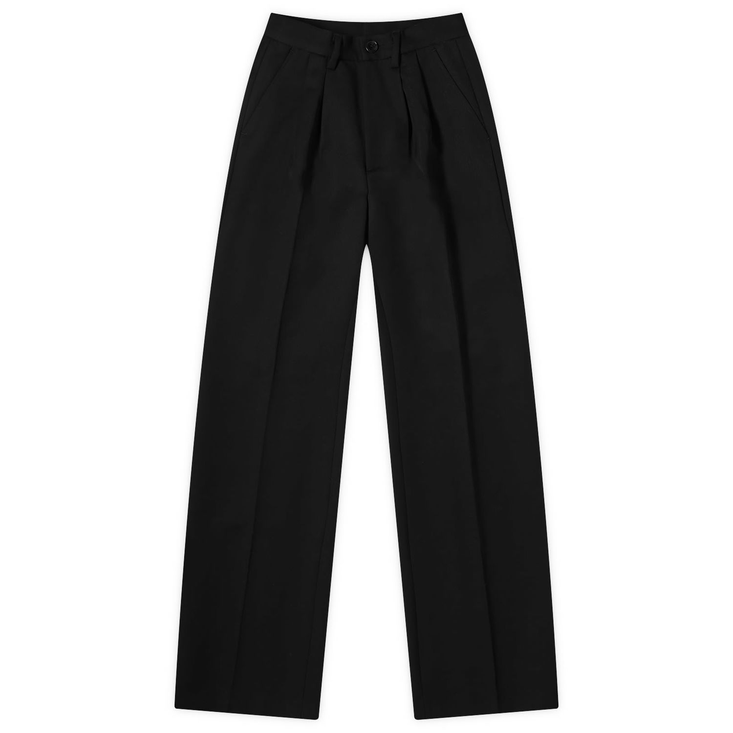 Nohavice Anine Bing Carrie Black Wide Leg Pants Čierna | A-03-3269-000C, 1