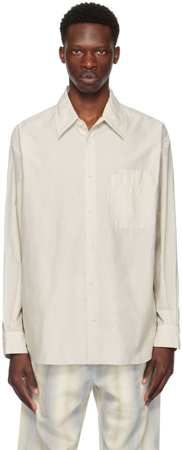 Košeľa LEMAIRE LEMAIRE Double Pocket Shirt Biela | SH1089 LF1209, 0