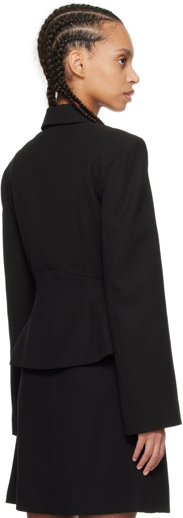 Bunda GANNI GANNI Light Twill Suiting Blazer Čierna | W0057, 2