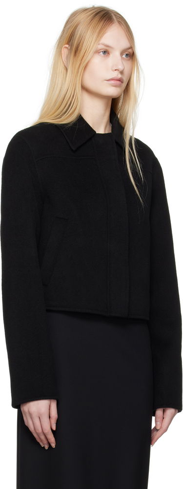 Bunda Loulou de Saison Loulou de Saison Zhanna Wool Jacket Čierna | ZHANNA, 1