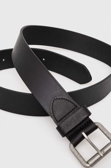 Opasok Barbour Leather Belt Čierna | MAC0111, 1