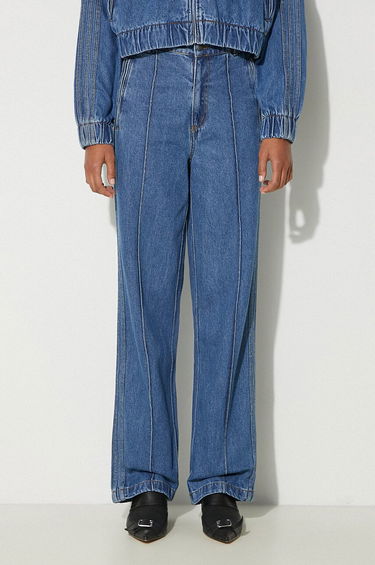 Džínsy adidas Originals High Waist Jeans Modrá | IW5758, 0