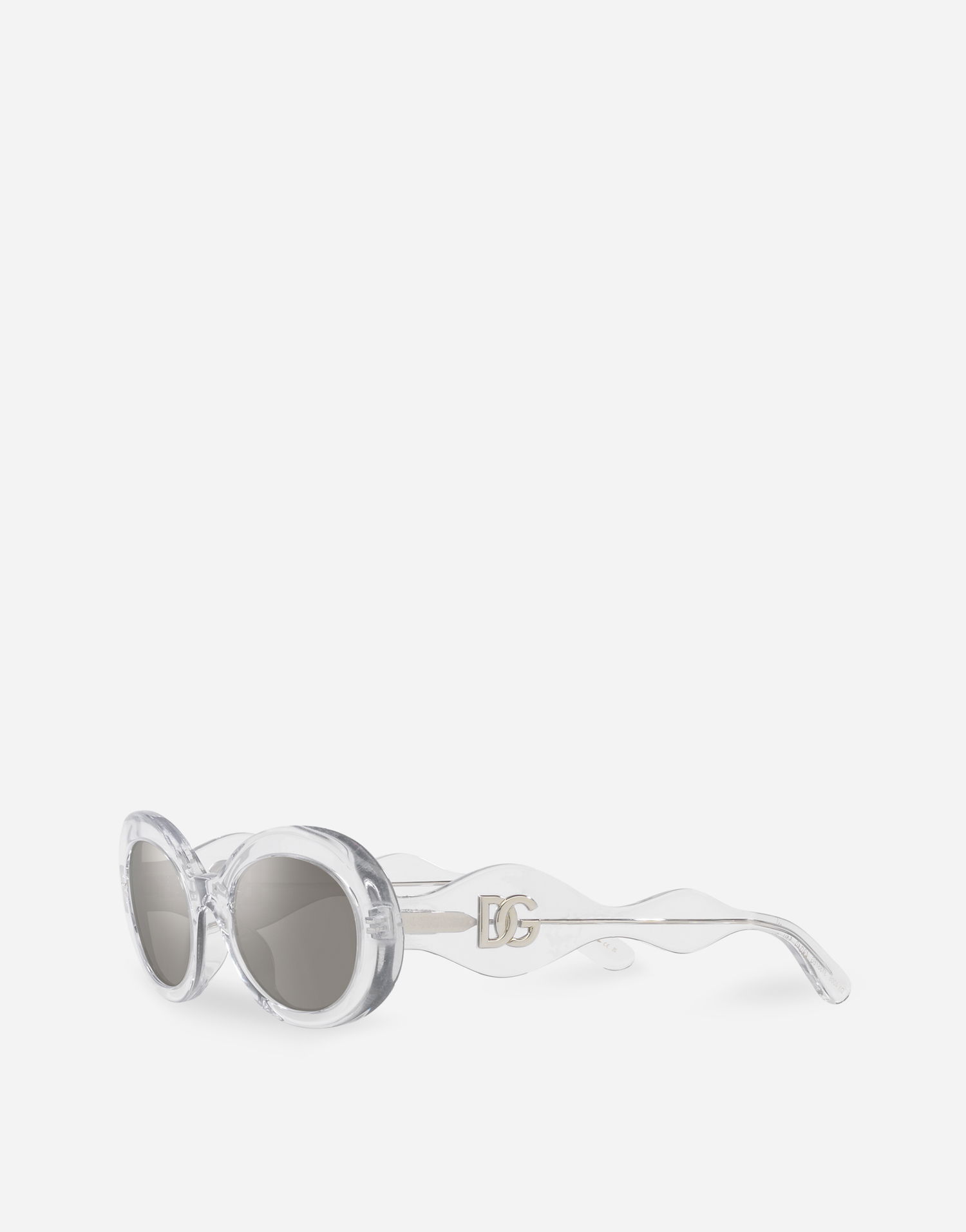 Slnečné okuliare Dolce & Gabbana Dolce & Gabbana Dg Crossed Oval Sunglasses Biela | VG4006VP36G9V000, 1