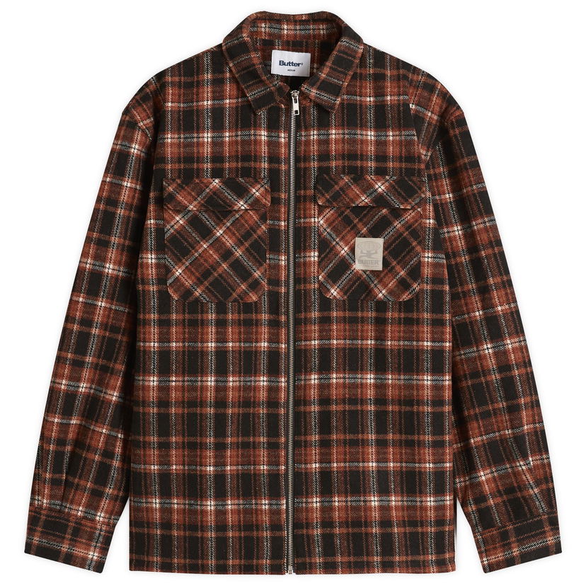 Bunda Butter Goods Woods Shirt Jacket Hnedá | BG253601-Sun
