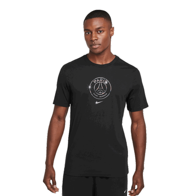 Tričko Nike PSG Crest T-Shirt Čierna | HQ8328-010