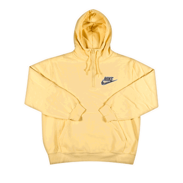 Mikina Supreme Nike x Half Zip Hooded Sweatshirt Žltá | SS21SW6 PALE YELLOW, 0