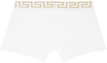 Boxerky Versace Greca Border Boxers Šedá | AU10028 A232741, 3