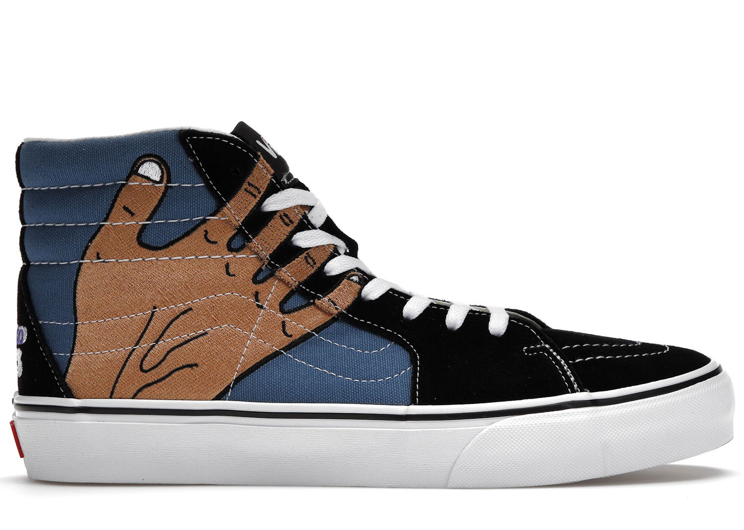 Tenisky a topánky Vans Vault UA Sk8-Hi VR3 LX Imran Potato Navy Blue Hnedá | VN0A5EE7B7F, 0