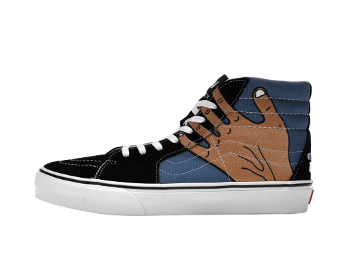 Skateboarding Vans Vault UA Sk8-Hi VR3 LX Imran Potato Navy Blue Hnedá | VN0A5EE7B7F