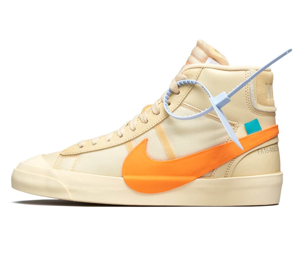 Tenisky a topánky Nike Off-White x Blazer Mid "All Hallows Eve" Béžová | AA3832-700, 0