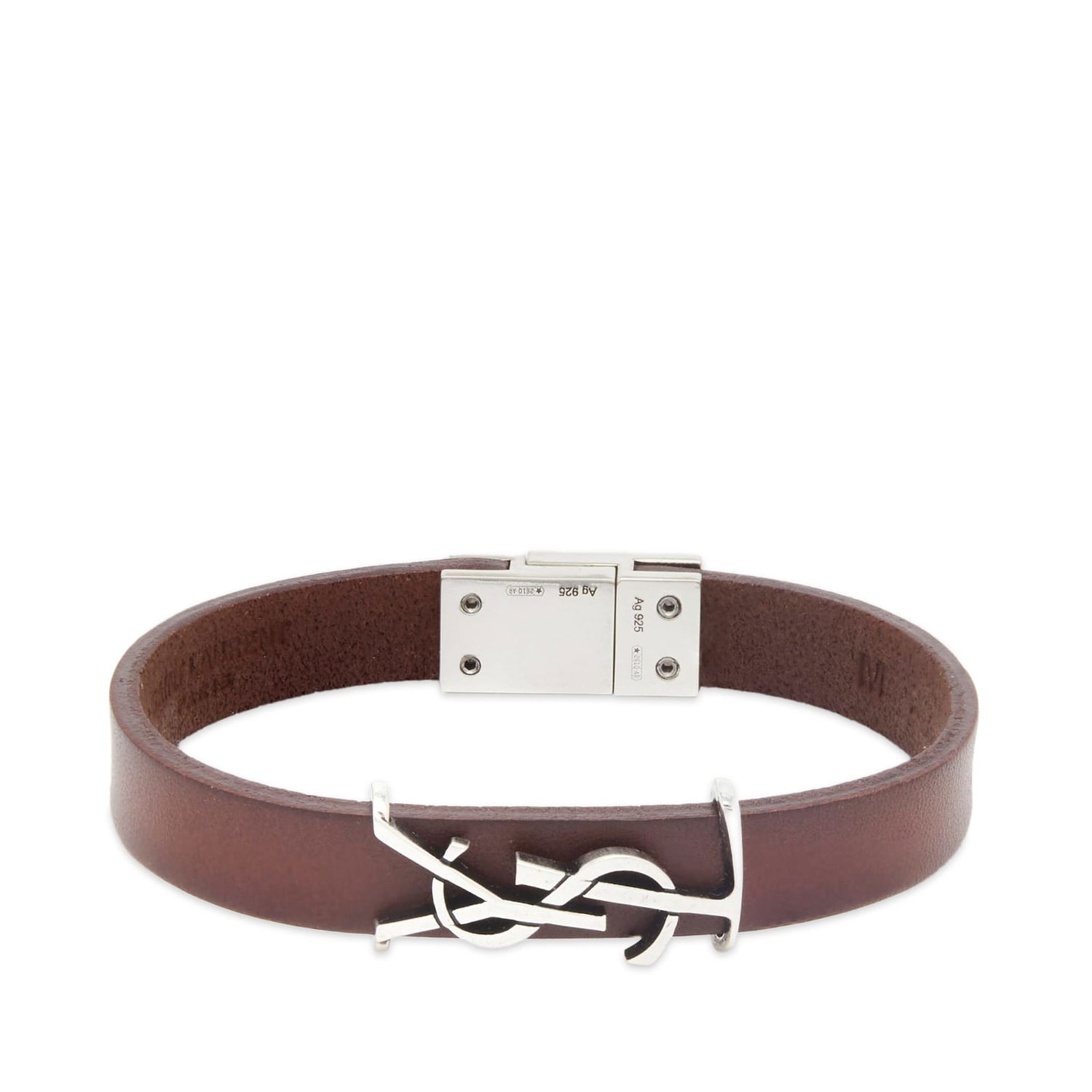Náramok Saint Laurent YSL Leather Hnedá | 783110Y1019-2046, 0