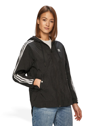 Vetrovka adidas Originals Windbreaker Adicolor Classics Čierna | gn2780