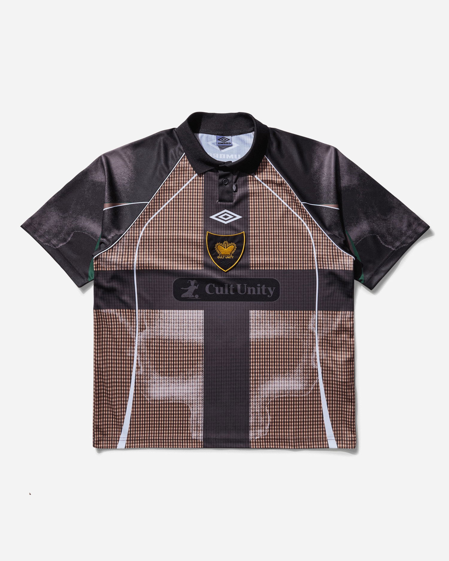 Polo tričko Umbro Cult Unity Check Polo Shirt Rôznofarebný | UBMW0401FA250 BEG0024, 0