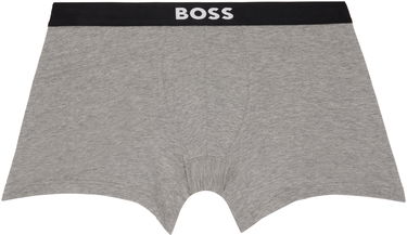 Boxerky BOSS BOSS Stretch Cotton Boxer Briefs, 3-Pack Čierna | 50544272, 2