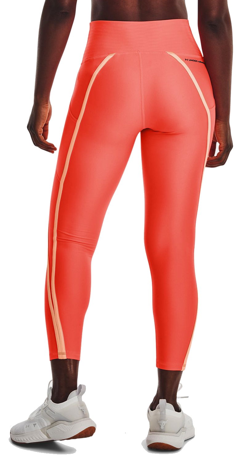 Legíny Under Armour Project Rock High-Waisted Ankle Leggings Červená | 1377455-877, 1