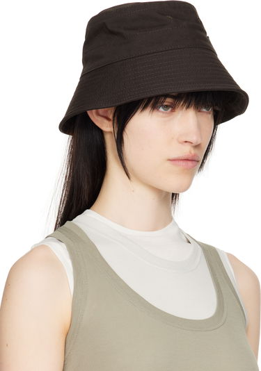 Klobúk Jil Sander Jil Sander Logo Bucket Hat Hnedá | J40TC0135_J45267, 1