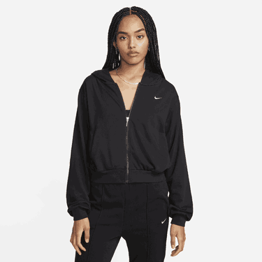 Mikina Nike Sportswear Chill Terry Čierna | FN2415-010, 4