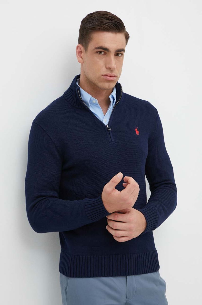 Sveter Polo by Ralph Lauren Polo Ralph Lauren Half-Zip Sweater Navy | 710859939