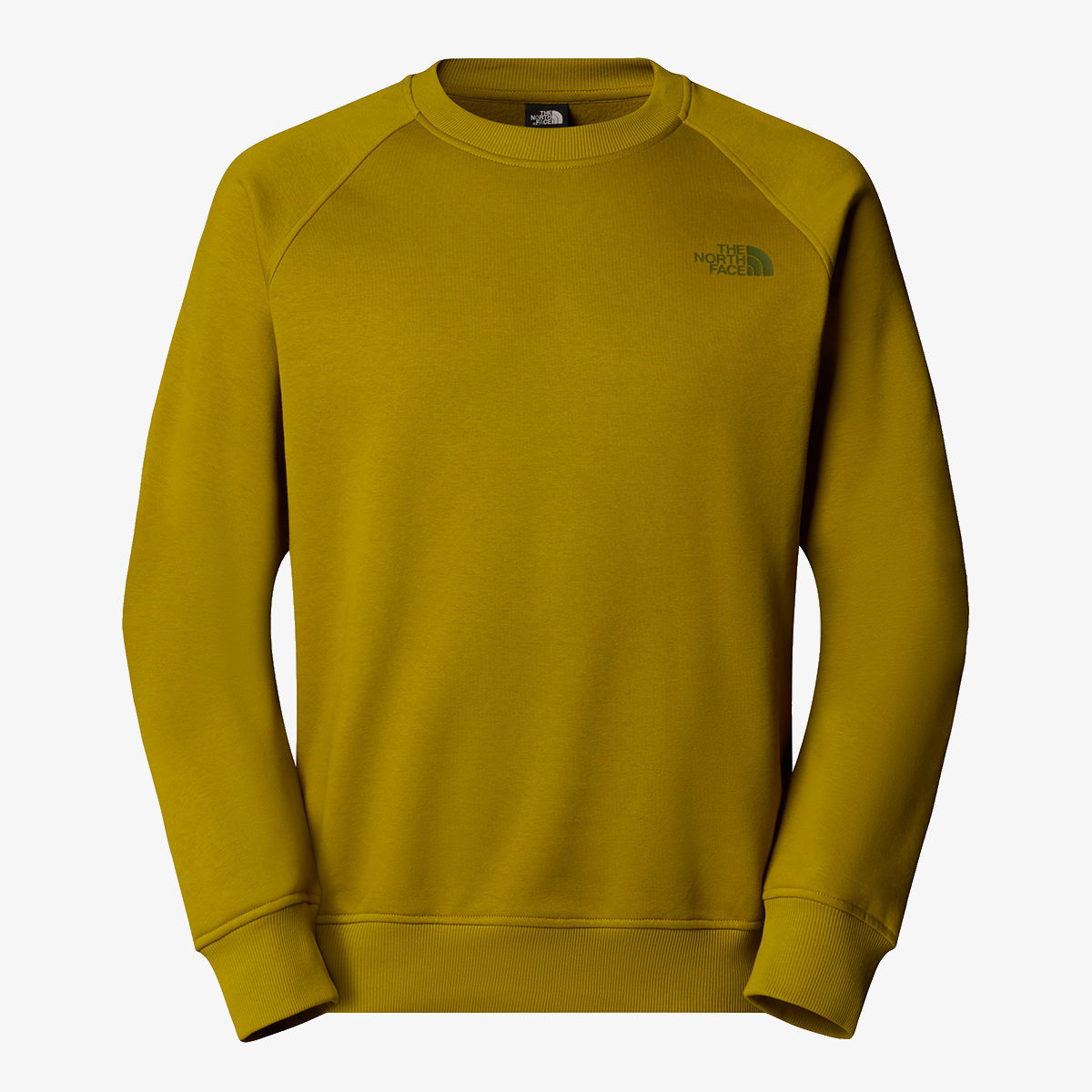 Mikina The North Face Raglan Box NSE Crew Sweatshirt Žltá | NF0A89FAF9K1, 0