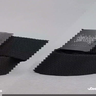 Opasok Thrasher Thrasher Flame Logo Web Belt Čierna | 119104 black, 0