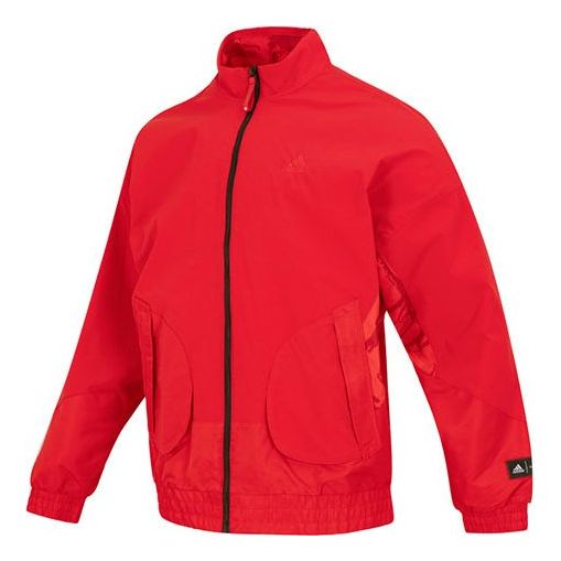 Vetrovka adidas Originals Woven Sports Jacket Červená | HZ3039