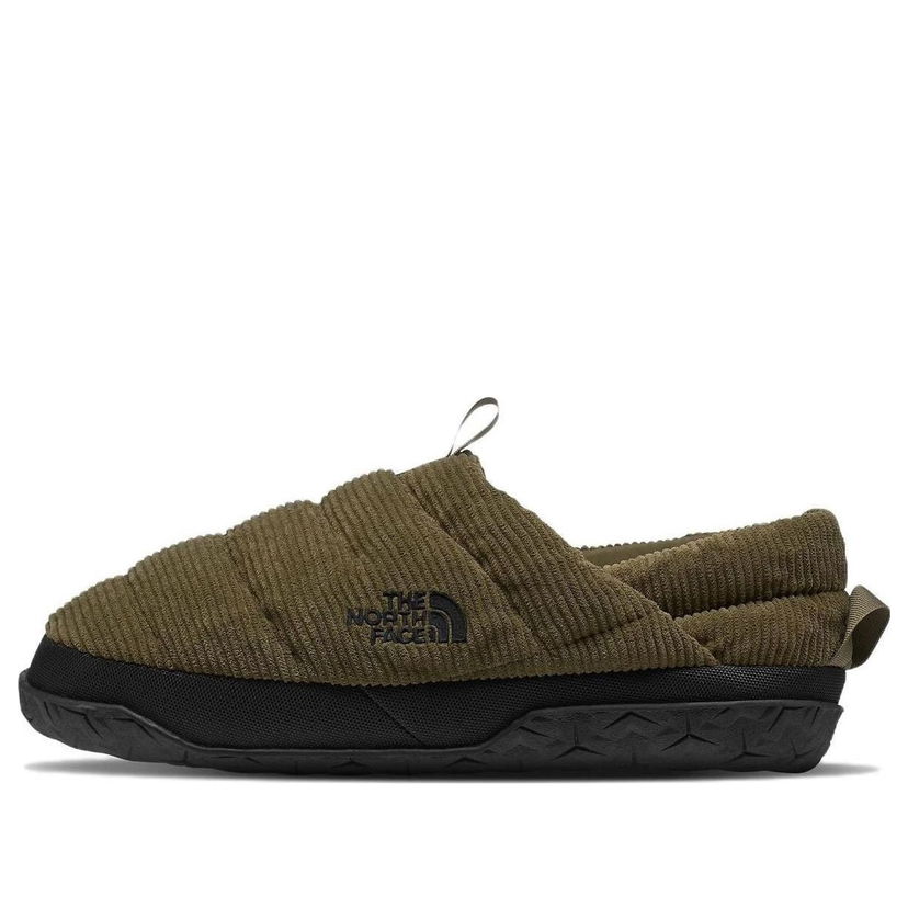 Tenisky a topánky The North Face Nuptse Corduroy Mules Zelené | NF0A7W4M-WMB