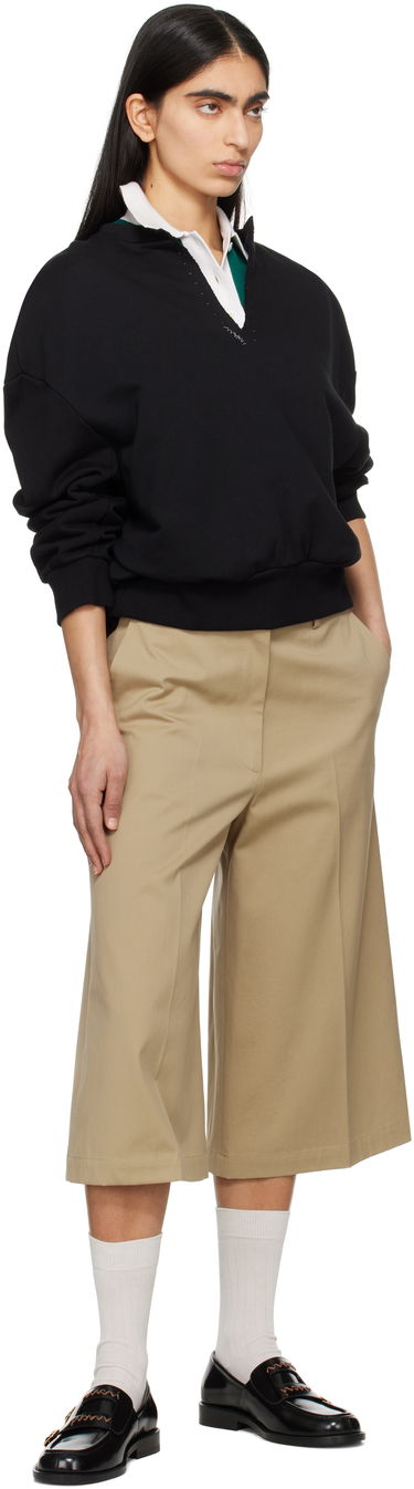 Sveter Marni Marni Brushed Cotton Rugby Sweatshirt Čierna | FLJE0218S1 UTC469, 3