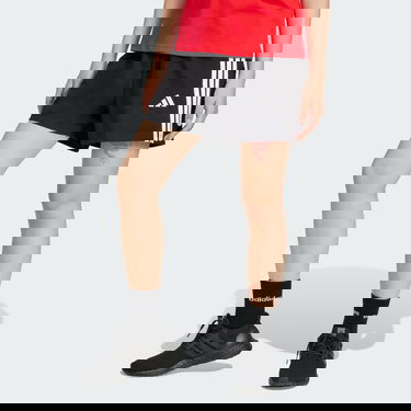 Šortky adidas Performance 3-Stripes Cotton Shorts Čierna | JD0908, 0