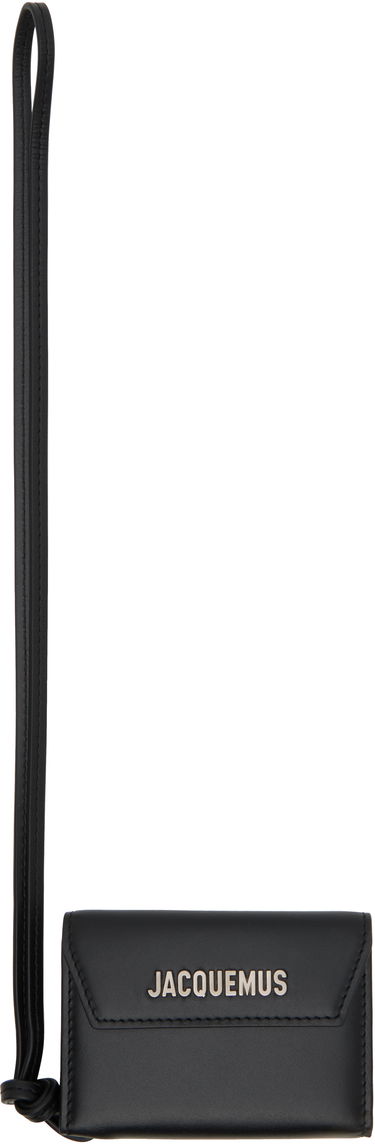 Peňaženka Jacquemus The Jacquemus Strapped Wallet Čierna | 22HSLM00003AC17C01, 0