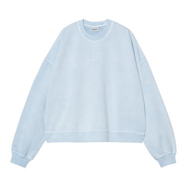Sveter Carhartt WIP Benton Garment Dyed Sweatshirt Modrá | I034511_4, 0