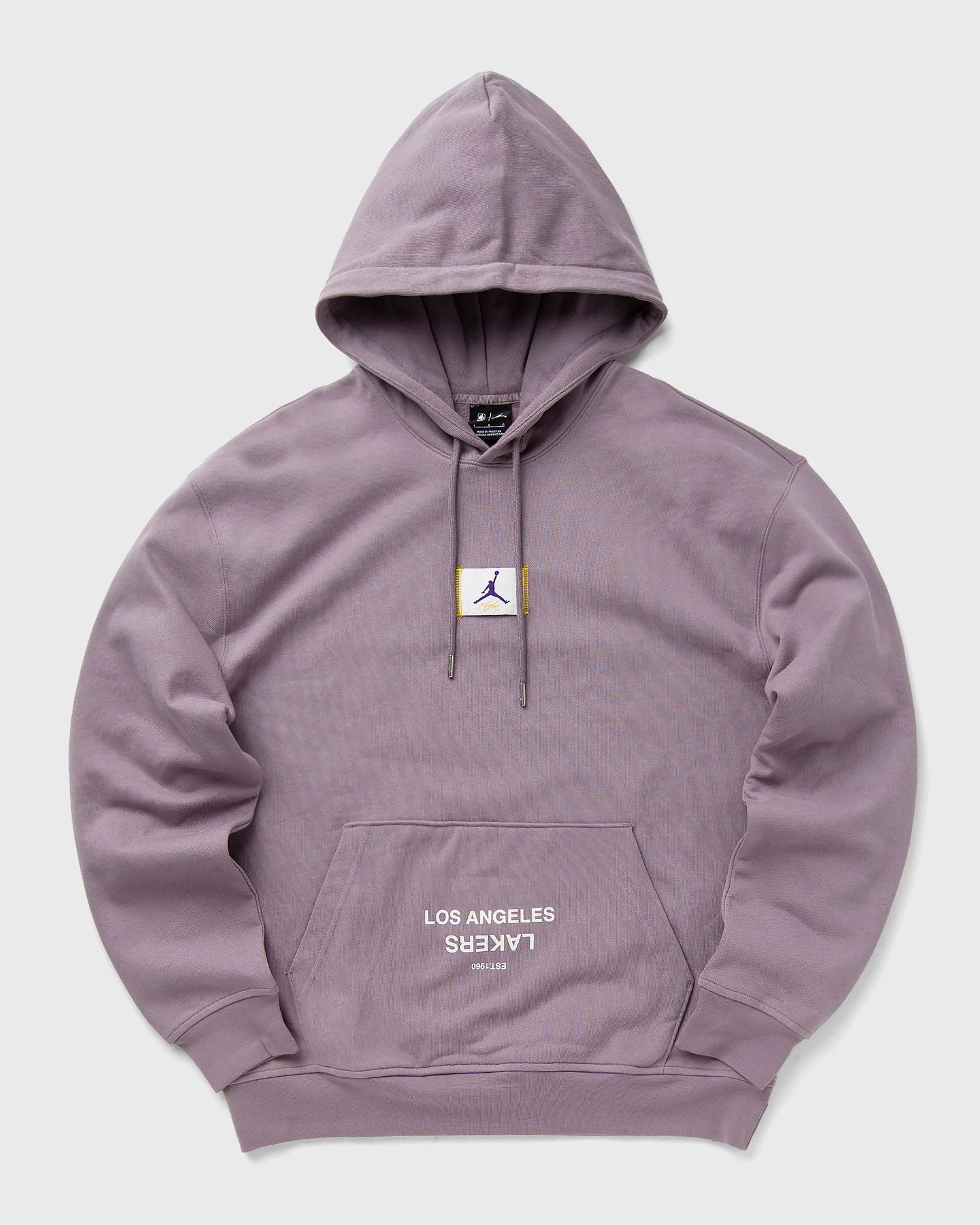 Mikina Nike LA LAKERS COURTSIDE STATEMENT FLEECE HOODIE Fialová | FV8254-524, 0