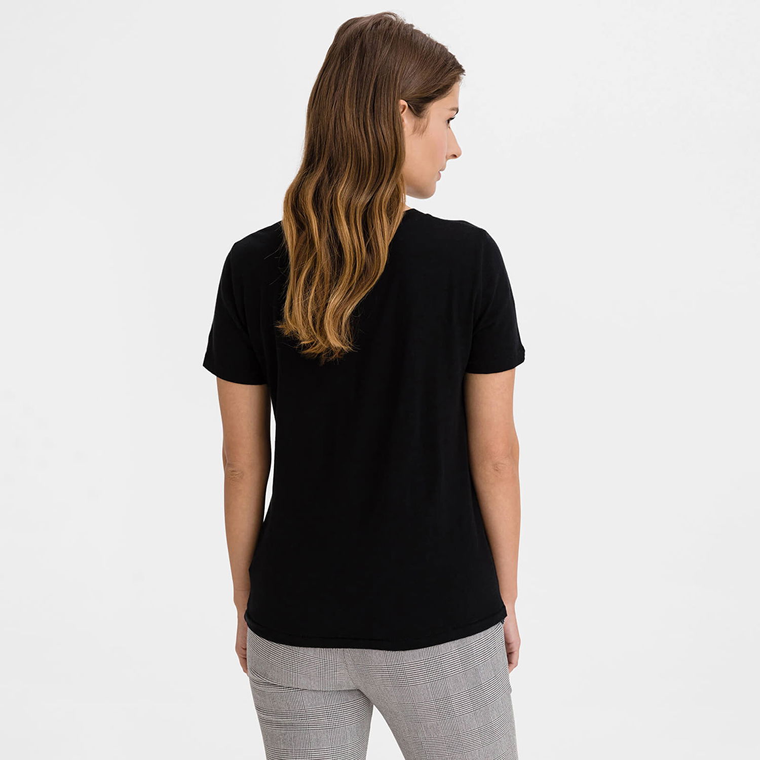 Tričko GAP Basic Crewneck Tee True Black Čierna | 795346-06, 1