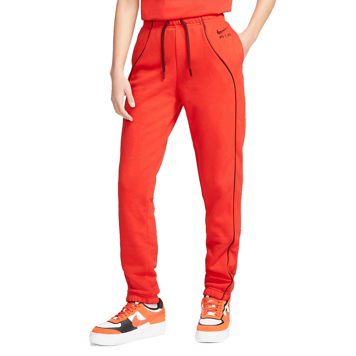 Tepláky Nike Air Piped Joggers Červená | DQ6563-696, 0