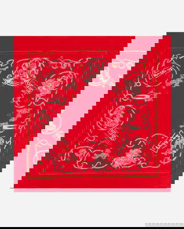 Šál KENZO Levi’s® x Printed Bandana Červená | FD68EU230LE9 22, 1