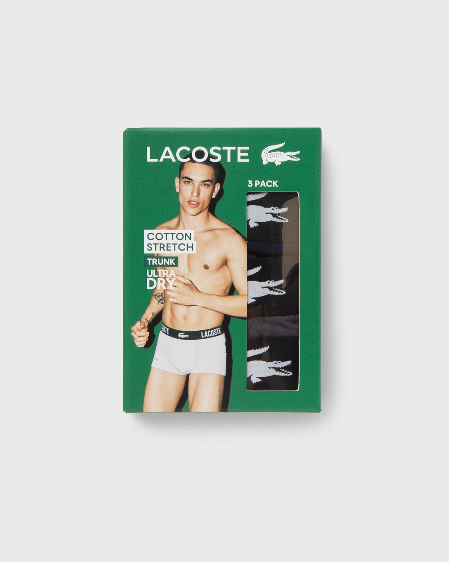 Boxerky Lacoste 3 Pack Boxers Modrá | 5H1309-EUF, 1