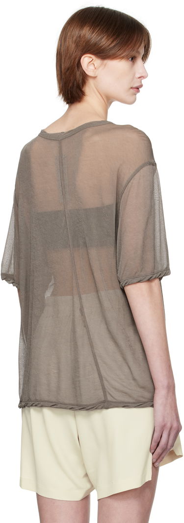 Tričko Rick Owens Rick Owens Hollywood Brad Sheer T-Shirt Šedá | RP01E7200 JCR, 2