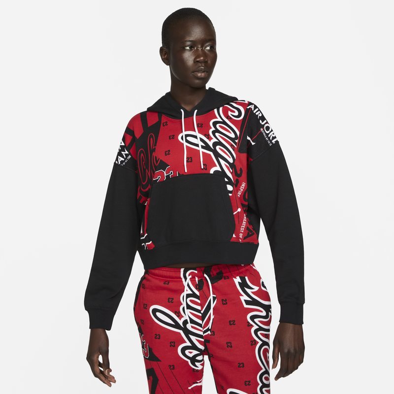 Mikina Jordan Jordan Fleece All-over Printed Hoodie Rôznofarebný | DD9295-010, 0