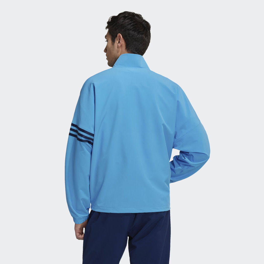 Blue Windbreaker Jacket