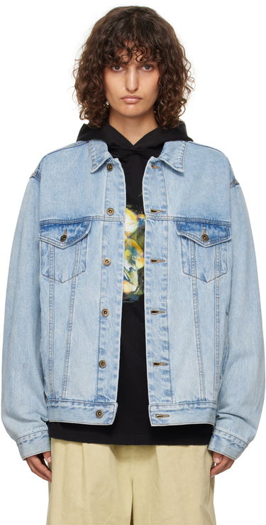 Bunda We11done We11done Monster Pony Denim Jacket Modrá | WD-DJ3-24-317-U-BL, 0