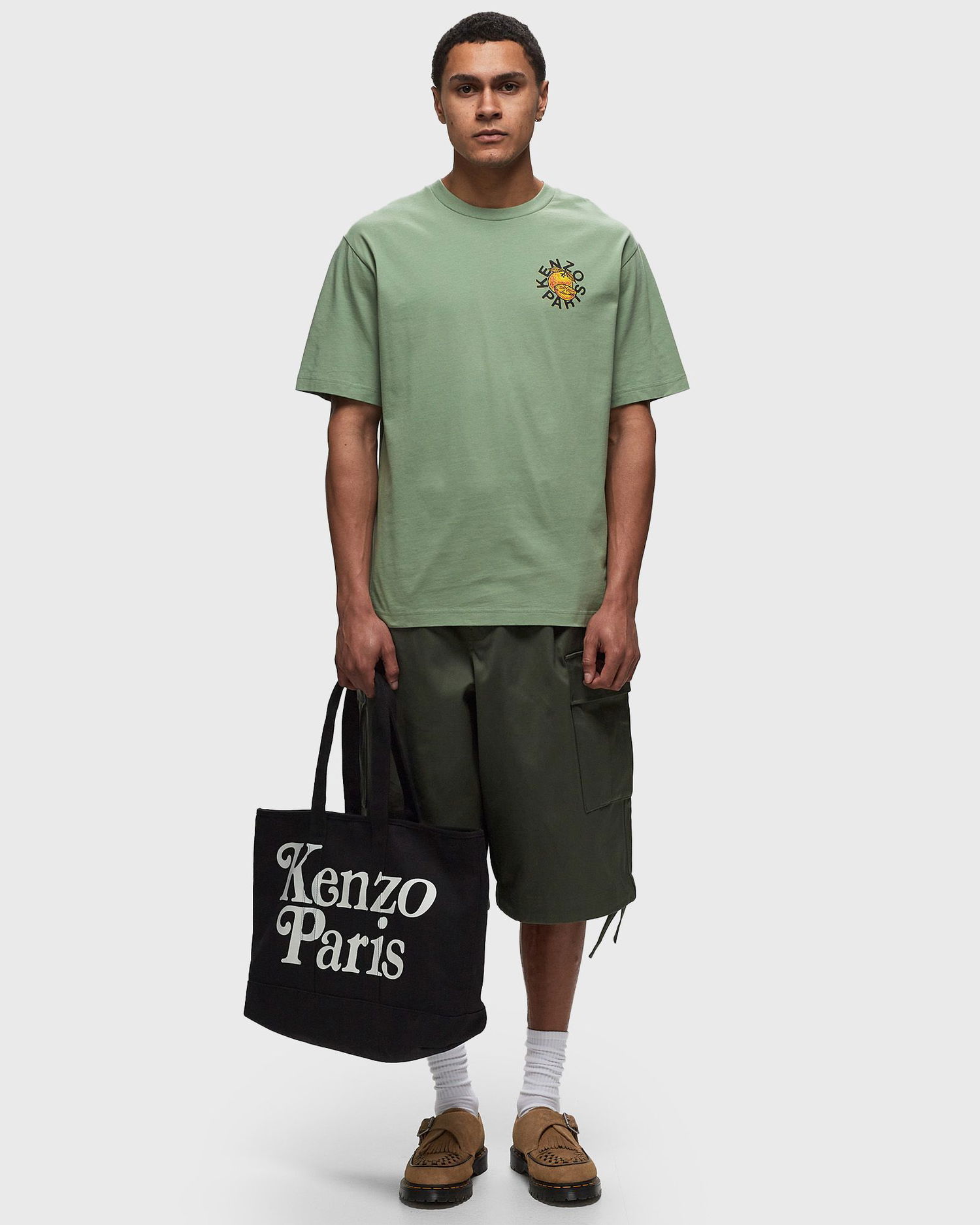 Tričko KENZO ORANGE CLASSIC TEE Zelené | FE55TS1904SG.47, 1